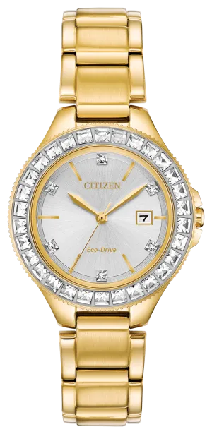 Citizen Eco Drive Silhouette Crystal Women's Watch FE1192-58A