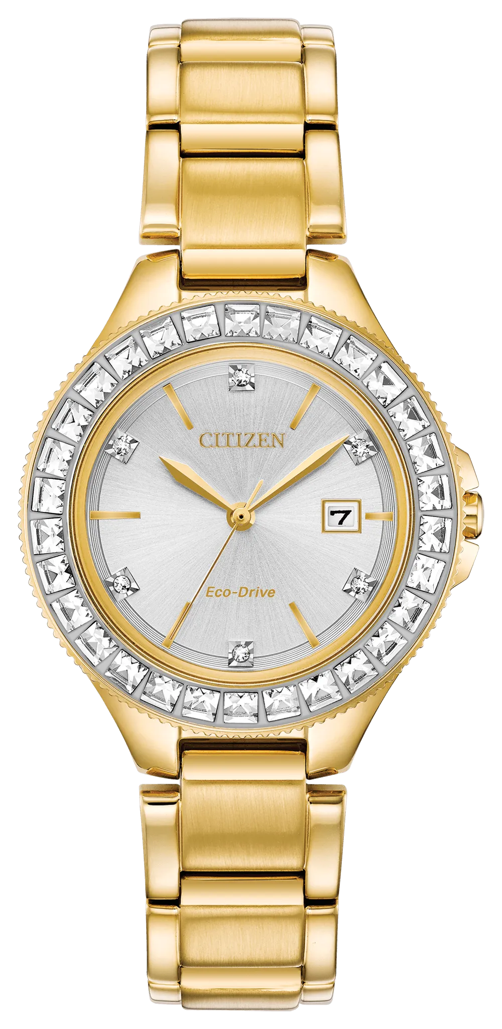 Citizen Eco Drive Silhouette Crystal Women's Watch FE1192-58A