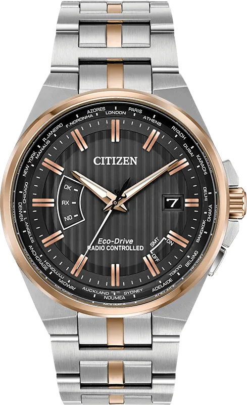Citizen Eco Drive World Perpetual A-T Men's Watch CB0166-54H