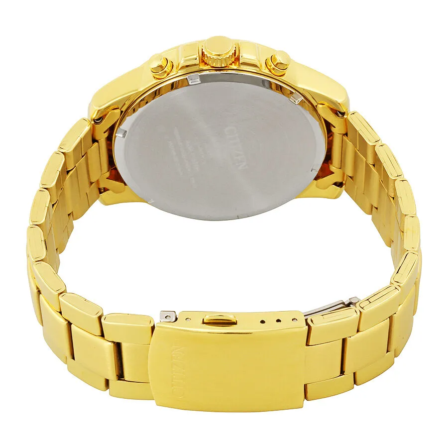 Citizen Gold Tone Dial Men's Chronograph Watch AN8083-51P