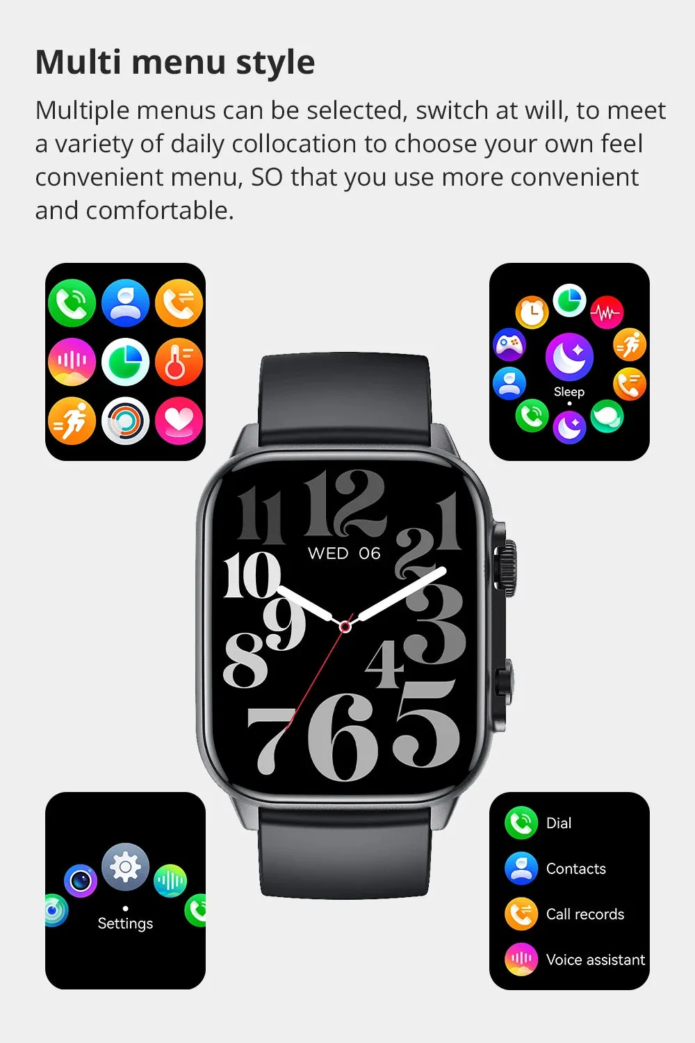 COLMI C81 2.0" AMOLED Smart Fitness Watch