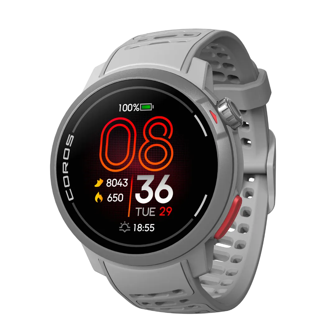 COROS - Pace Pro GPS Sport Watch - Grey Silicone