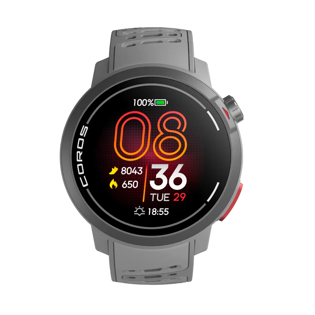 COROS - Pace Pro GPS Sport Watch - Grey Silicone