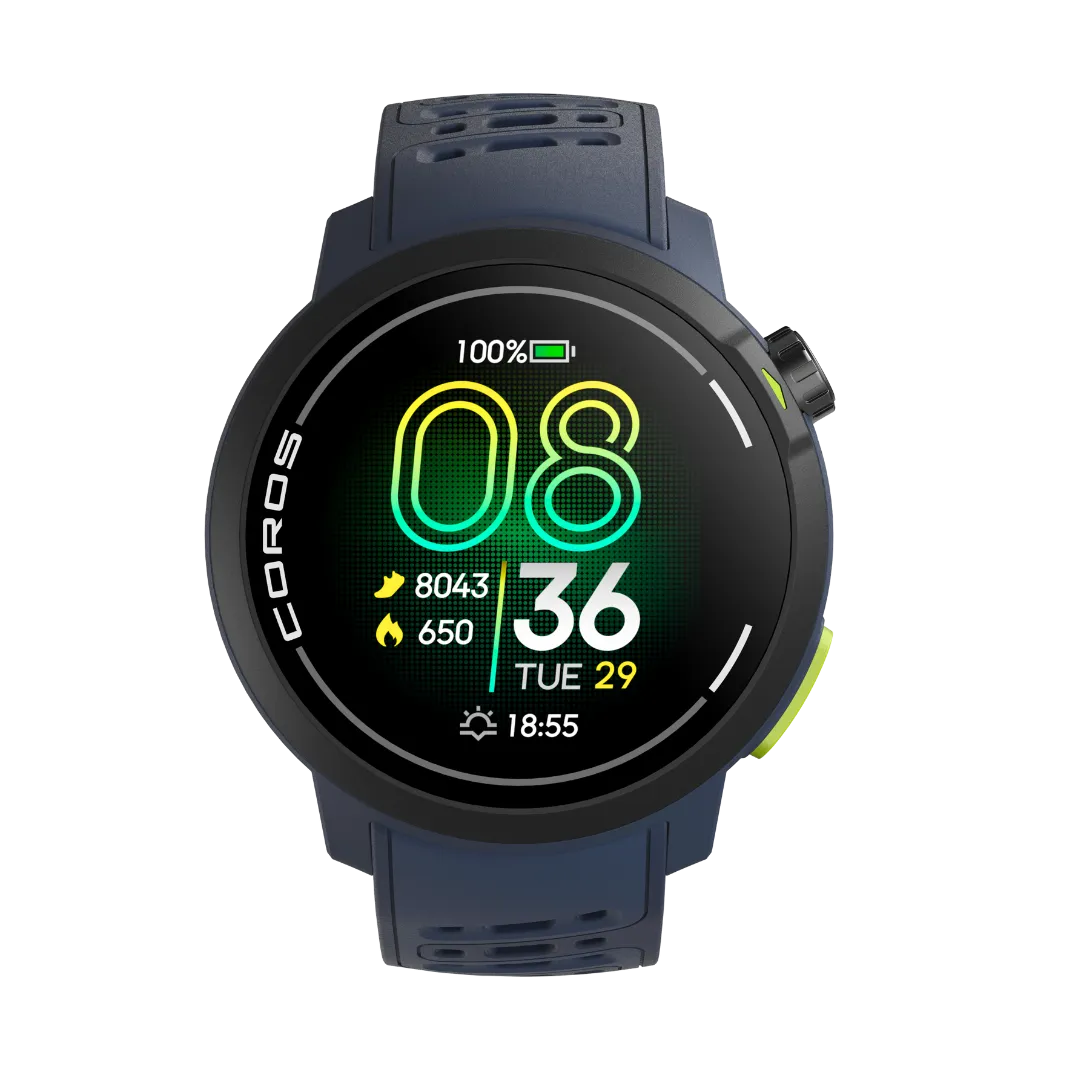 COROS - Pace Pro GPS Sport Watch - Navy Silicone