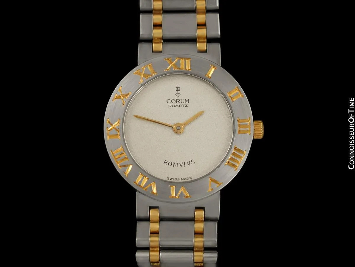Corum Romvlvs Romulus Ladies Bracelet Watch - Stainless Steel and 18K Gold