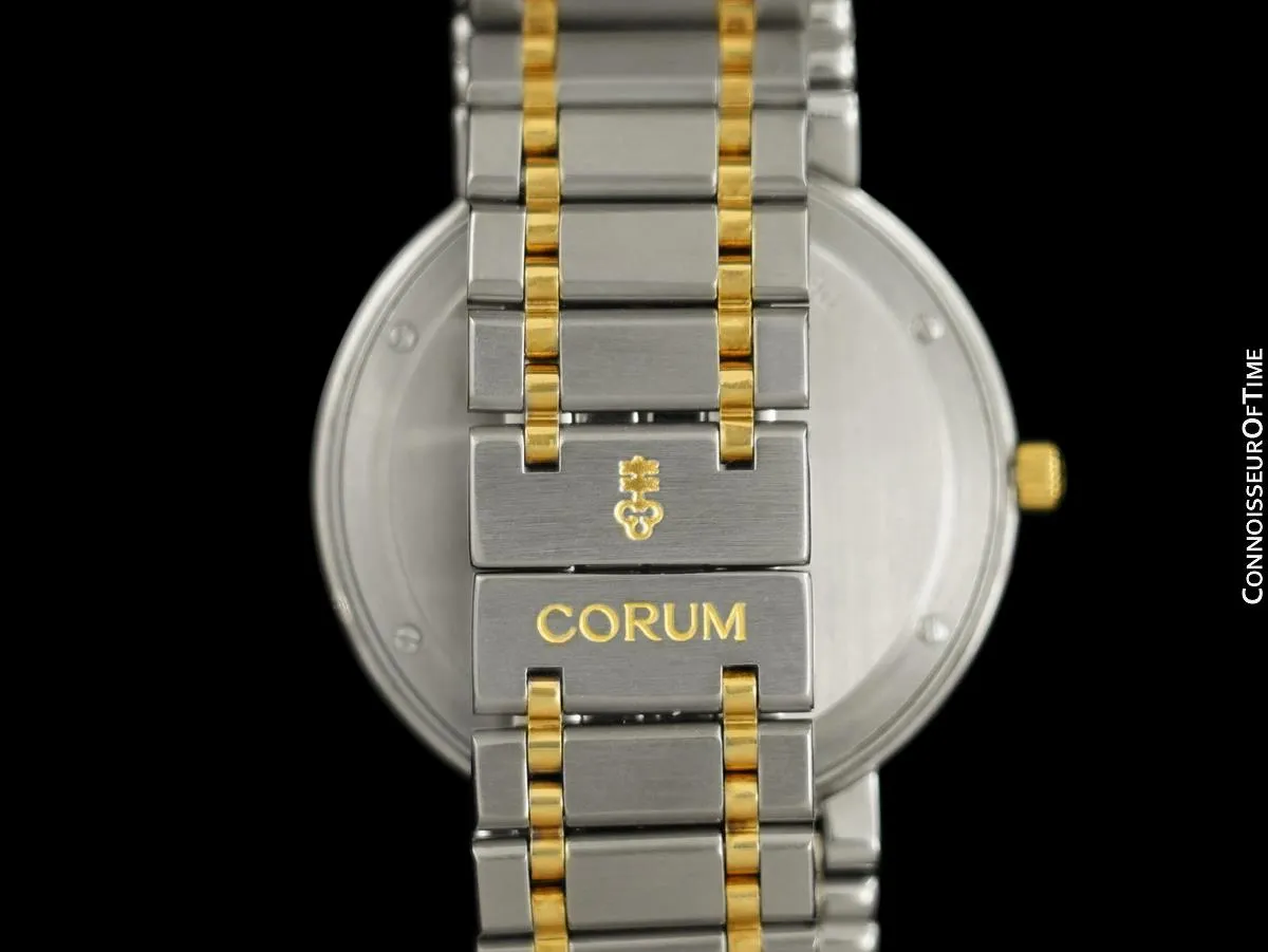 Corum Romvlvs Romulus Mens Bracelet Watch - Stainless Steel and 18K Gold