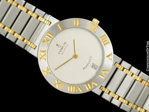 Corum Romvlvs Romulus Mens Bracelet Watch - Stainless Steel and 18K Gold
