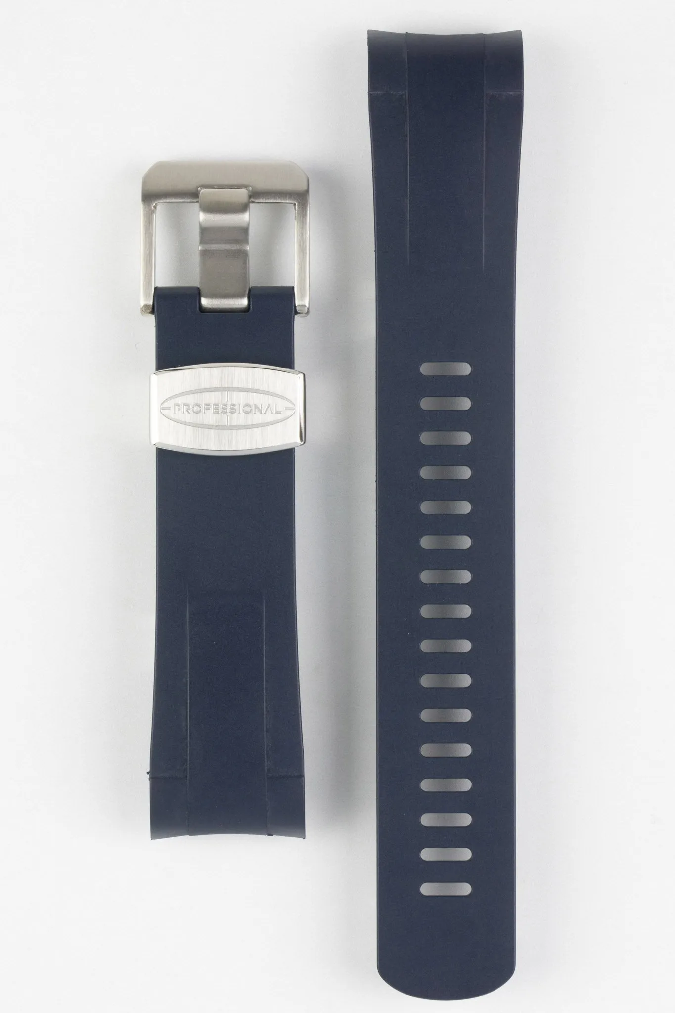 CRAFTER BLUE TD01 Rubber Watch Strap for Tudor Black Bay Series – NAVY