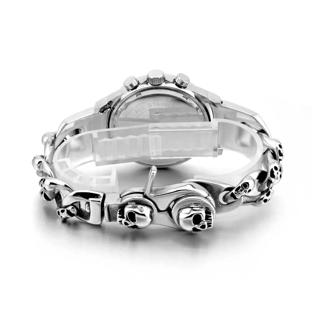 Cycolinks Japanese Movement Quartz Skull Watch