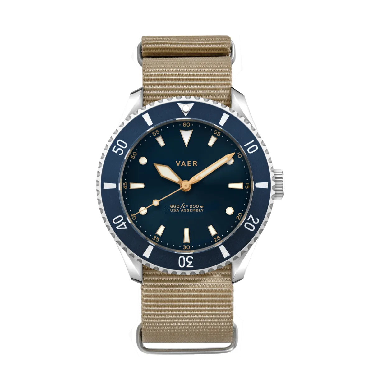 D4 Meridian - Navy USA Solar 38mm
