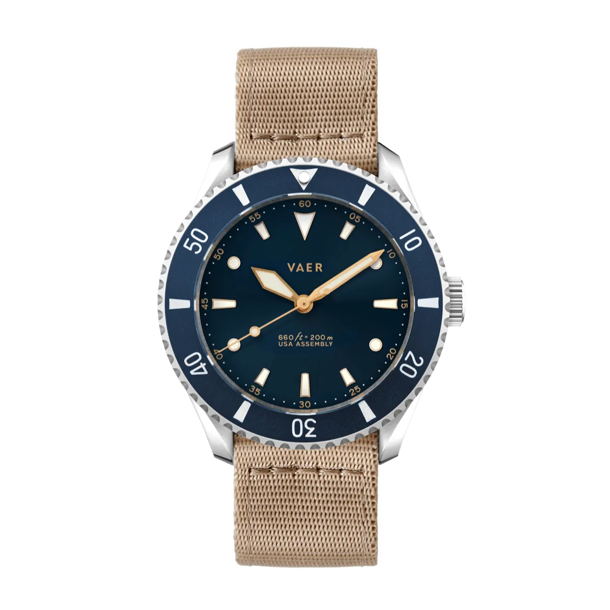 D4 Meridian - Navy USA Solar 38mm