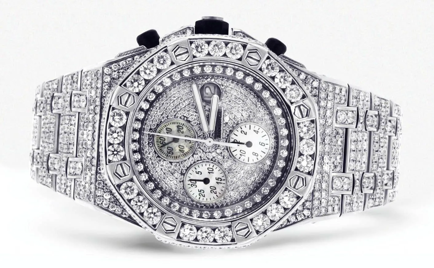 Diamond Audemars Piguet Royal Oak Offshore | Stainless Steel | 42 Mm