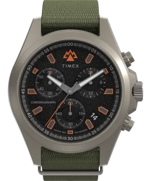 Expedition® Field Chronograph 43mm Eco-Friendly Fabric Strap Watch