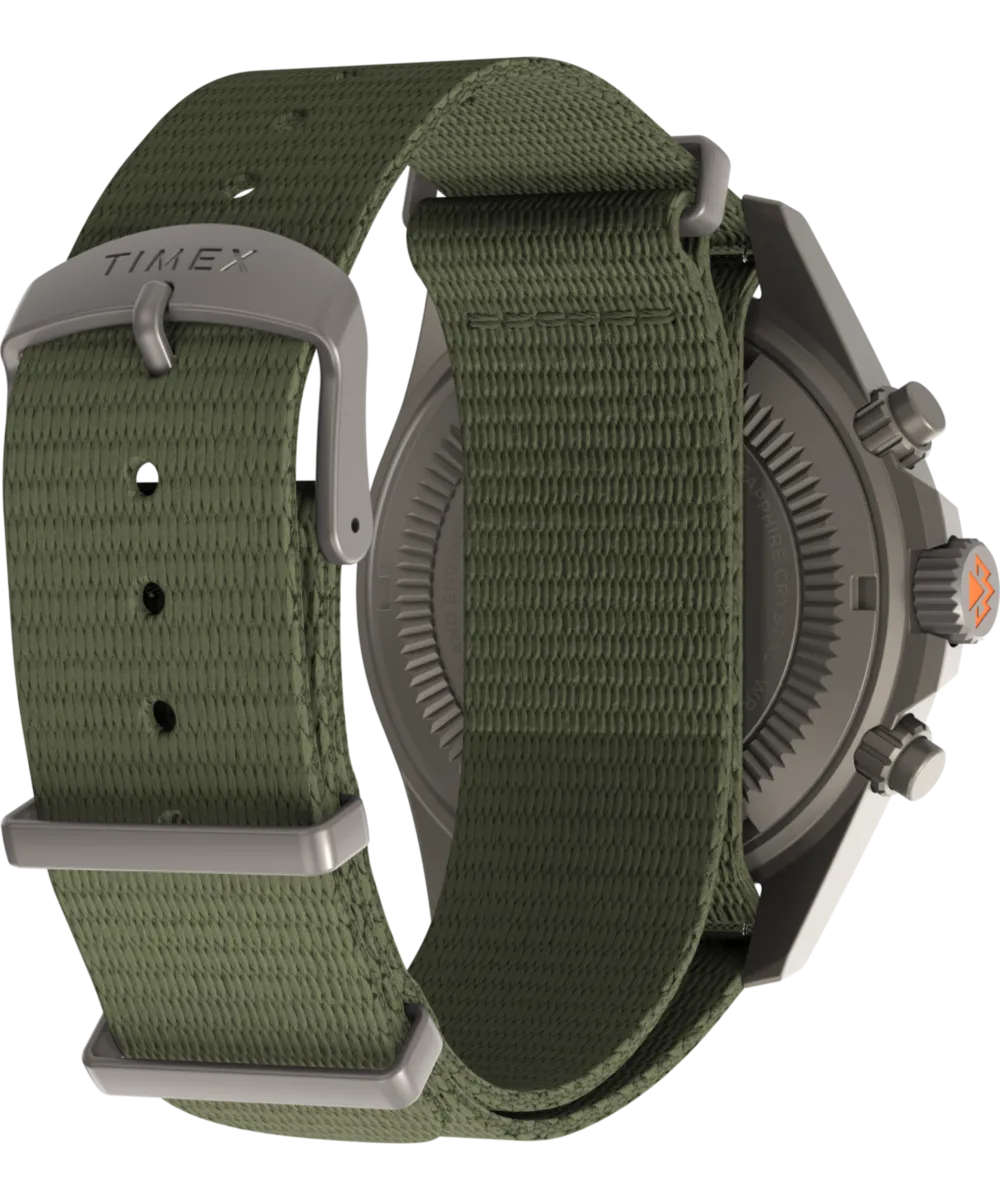 Expedition® Field Chronograph 43mm Eco-Friendly Fabric Strap Watch
