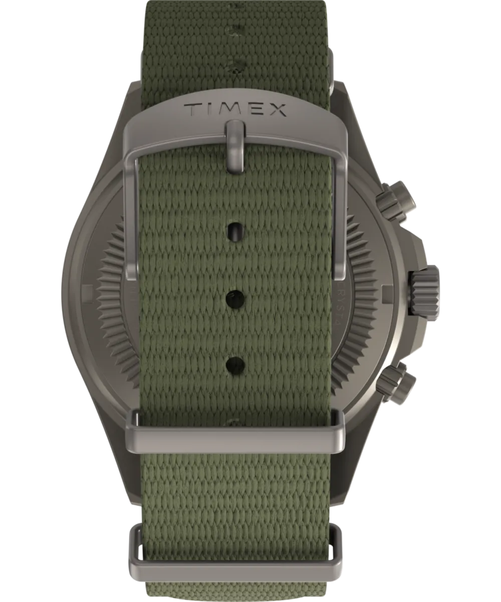 Expedition® Field Chronograph 43mm Eco-Friendly Fabric Strap Watch