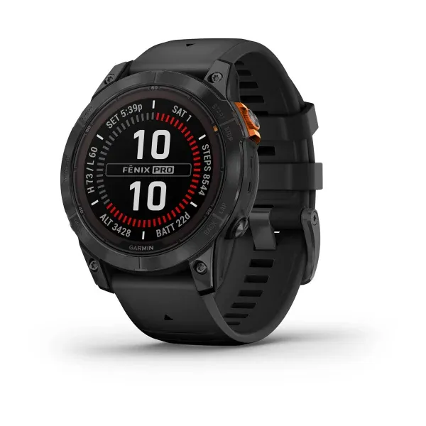 Fenix 7 Pro Solar Edition Slate Gray With Black Band