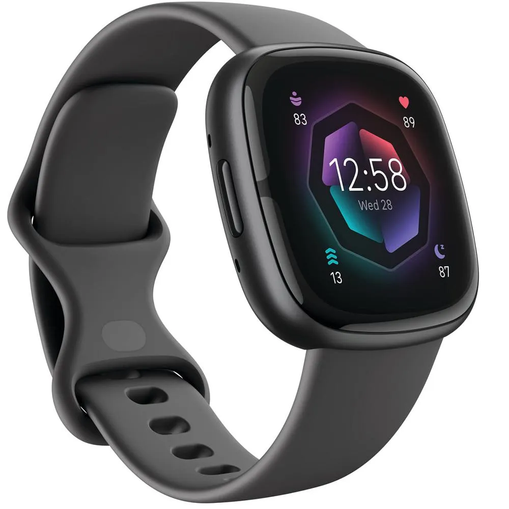 Fitbit Sense 2 Advanced Health & Fitness Smartwatch, Sleep Tools w/ Fitness Bundle