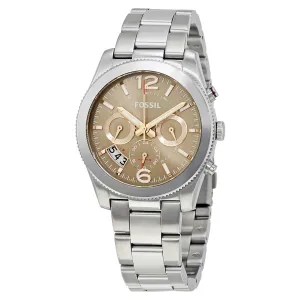 Fossil Perfect Boyfriend Taupe Dial Ladies Watch ES4146