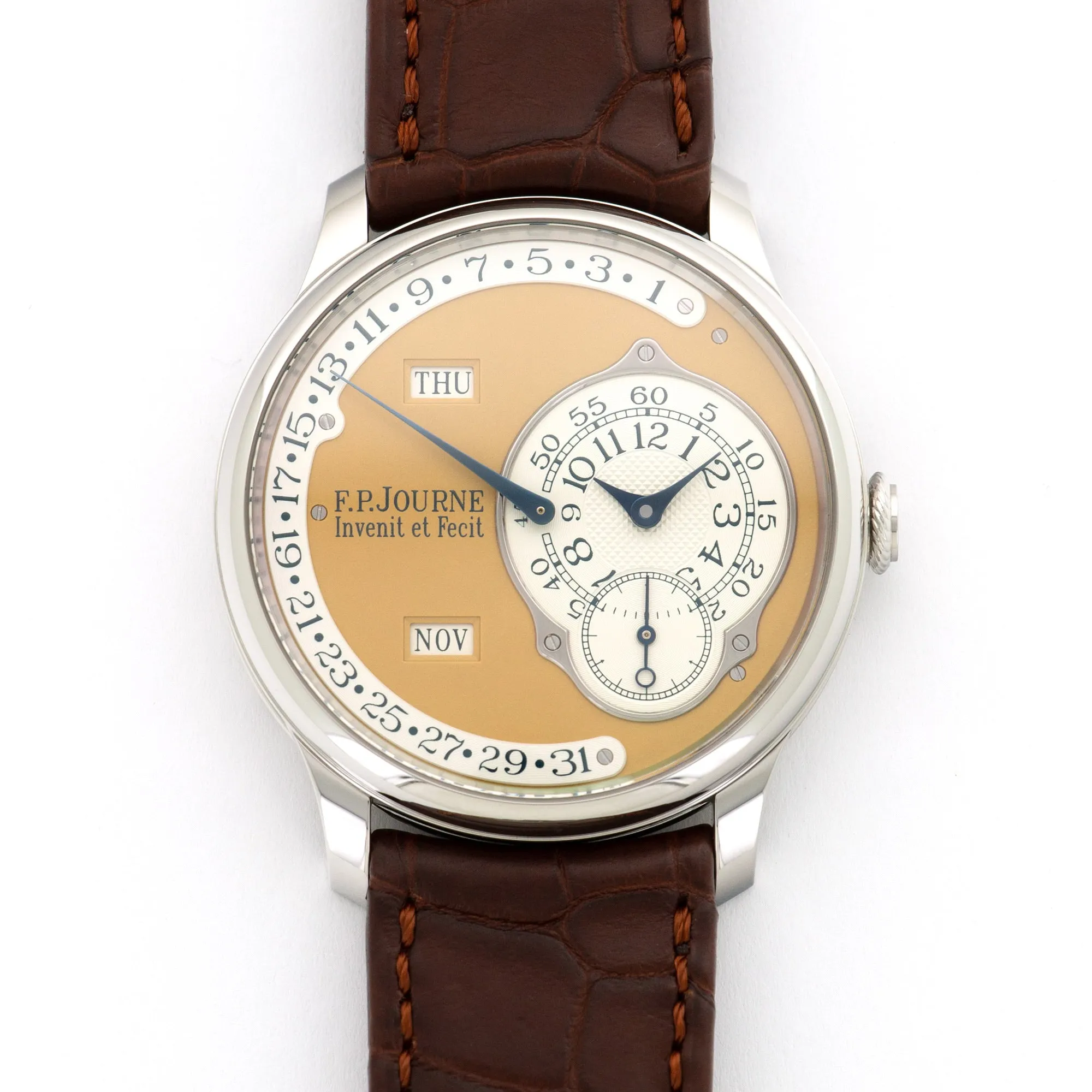 F.P. Journe Steel End of 38mm Five Watch Set from 2015