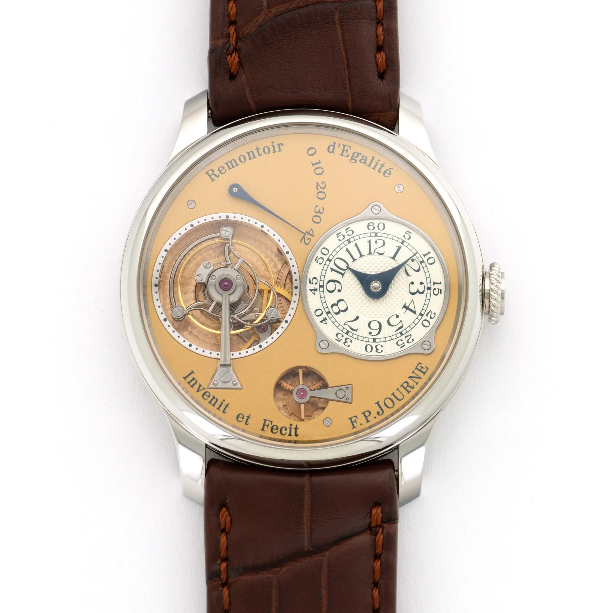 F.P. Journe Steel End of 38mm Five Watch Set from 2015