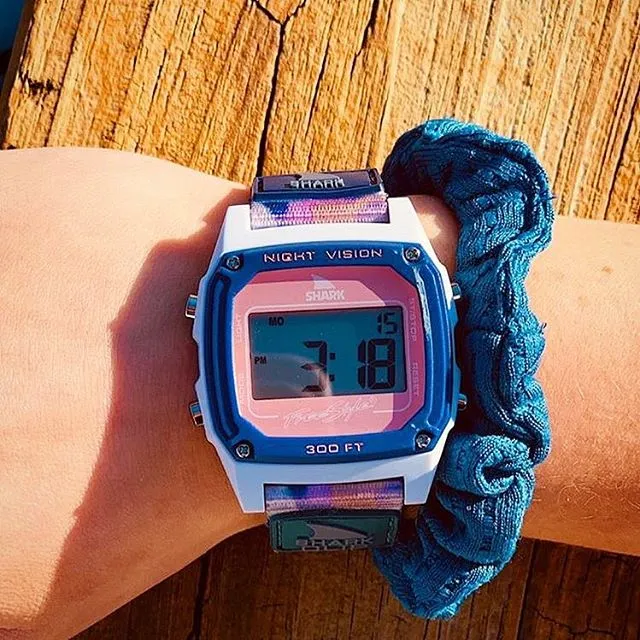 Freestyle Sage Erickson Signature Shark Classic Pink Paint Watch - FS101003