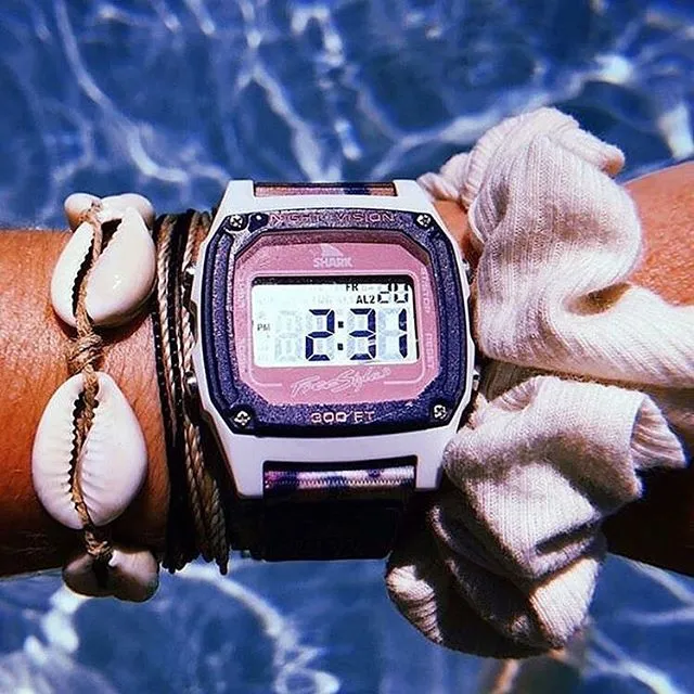 Freestyle Sage Erickson Signature Shark Classic Pink Paint Watch - FS101003