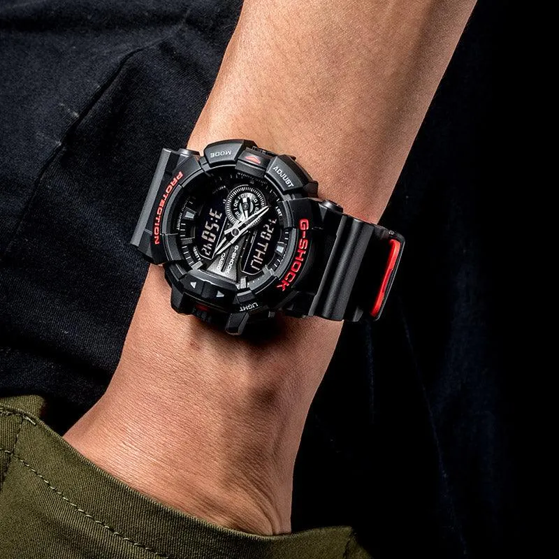 G-Shock Black/Red Layer Series Men's Watch GA400HR-1A