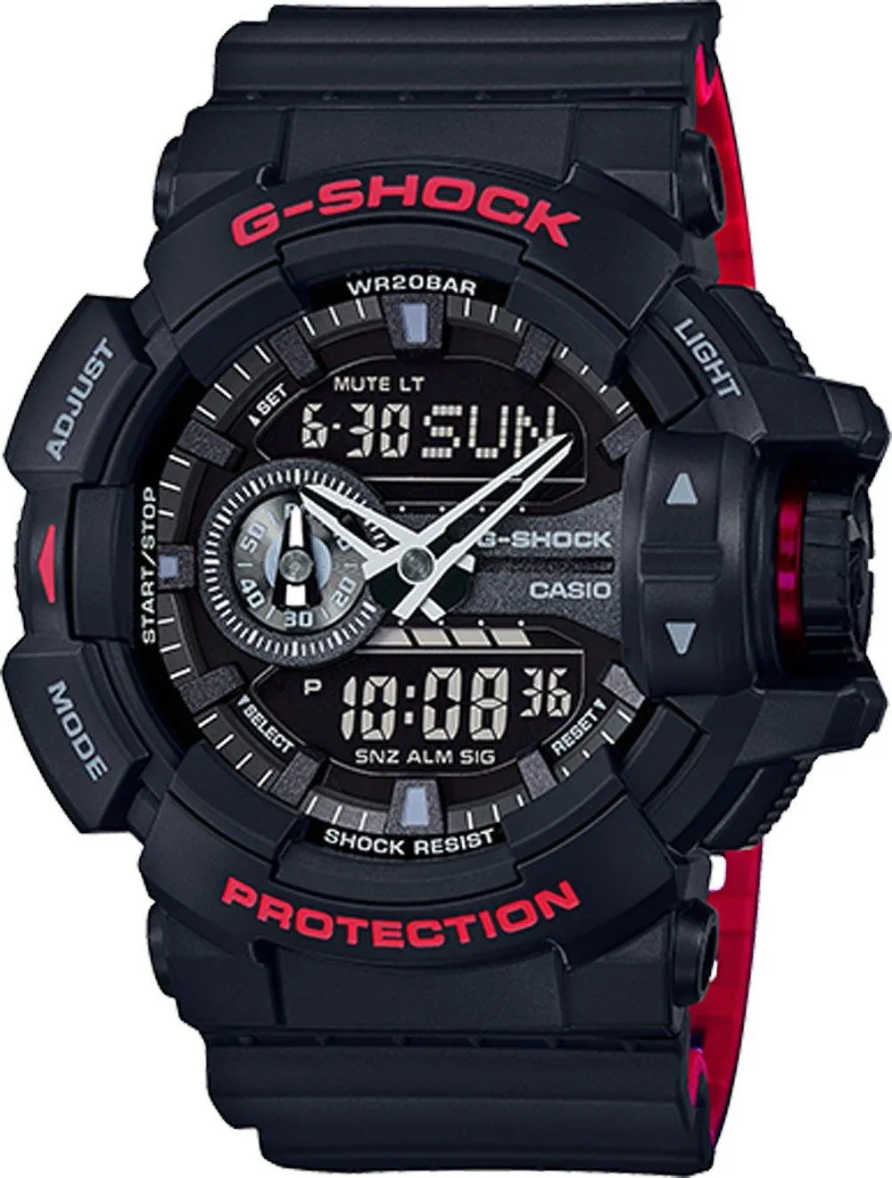 G-Shock Black/Red Layer Series Men's Watch GA400HR-1A