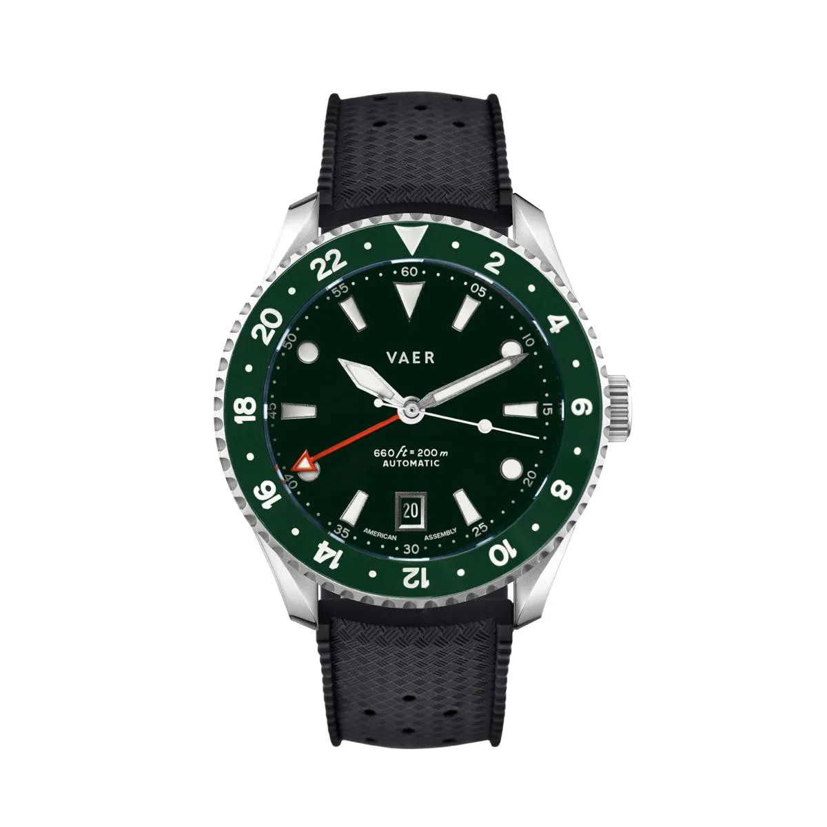 G5 Meridian Green - 39mm USA GMT
