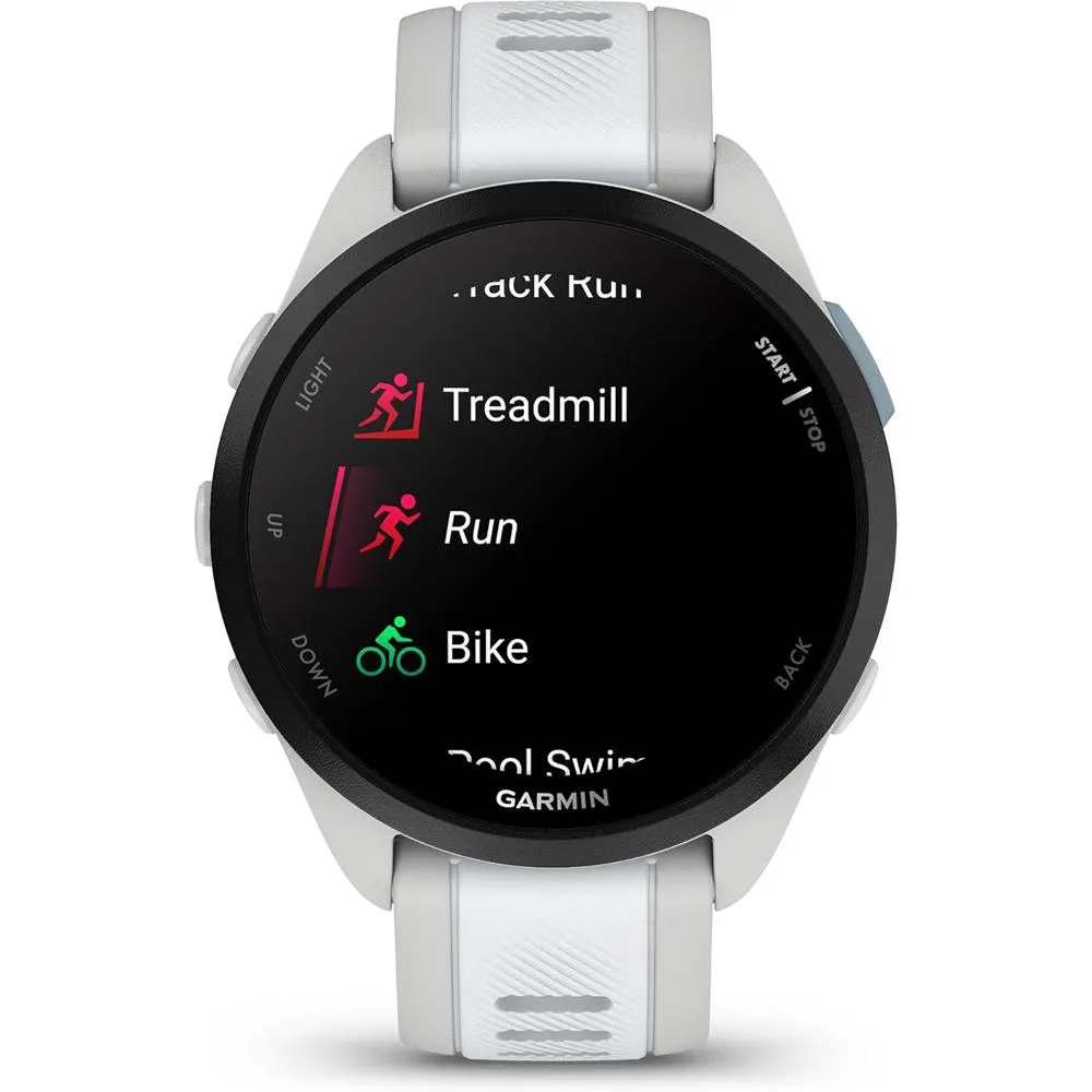Garmin 010-02863-31 Forerunner 165 Music Smart Sport Watch w/ Fitness Bundle