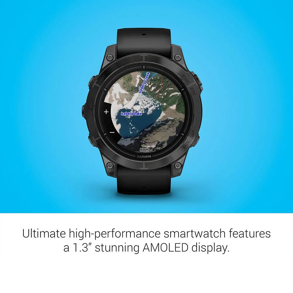 Garmin Epix Pro (Gen 2) 47mm Sapphire Carbon Gray DLC Black with 2 Year Warranty