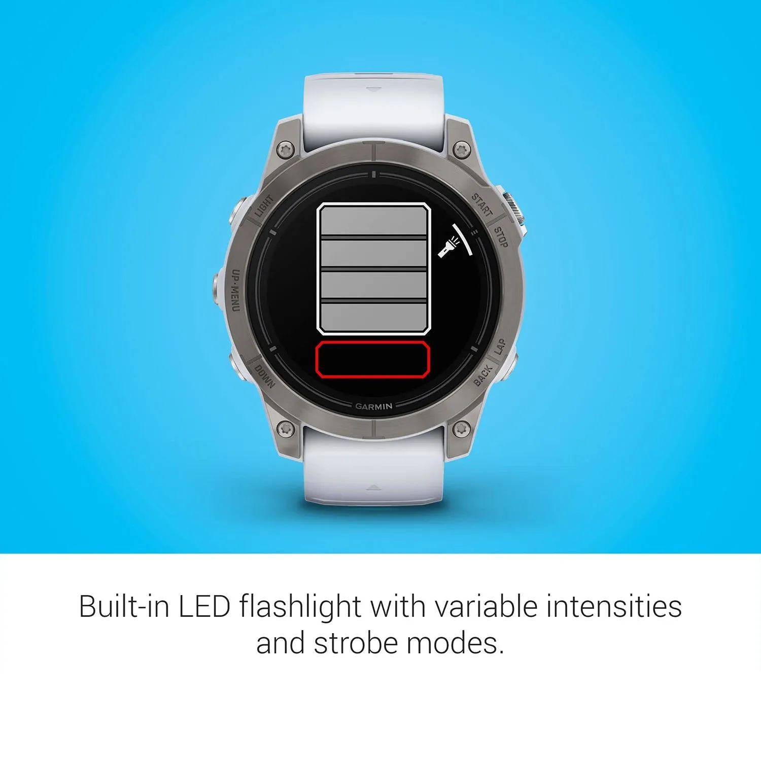 Garmin Epix Pro (Gen 2), 47mm, Sapphire, Titanium, Whitestone