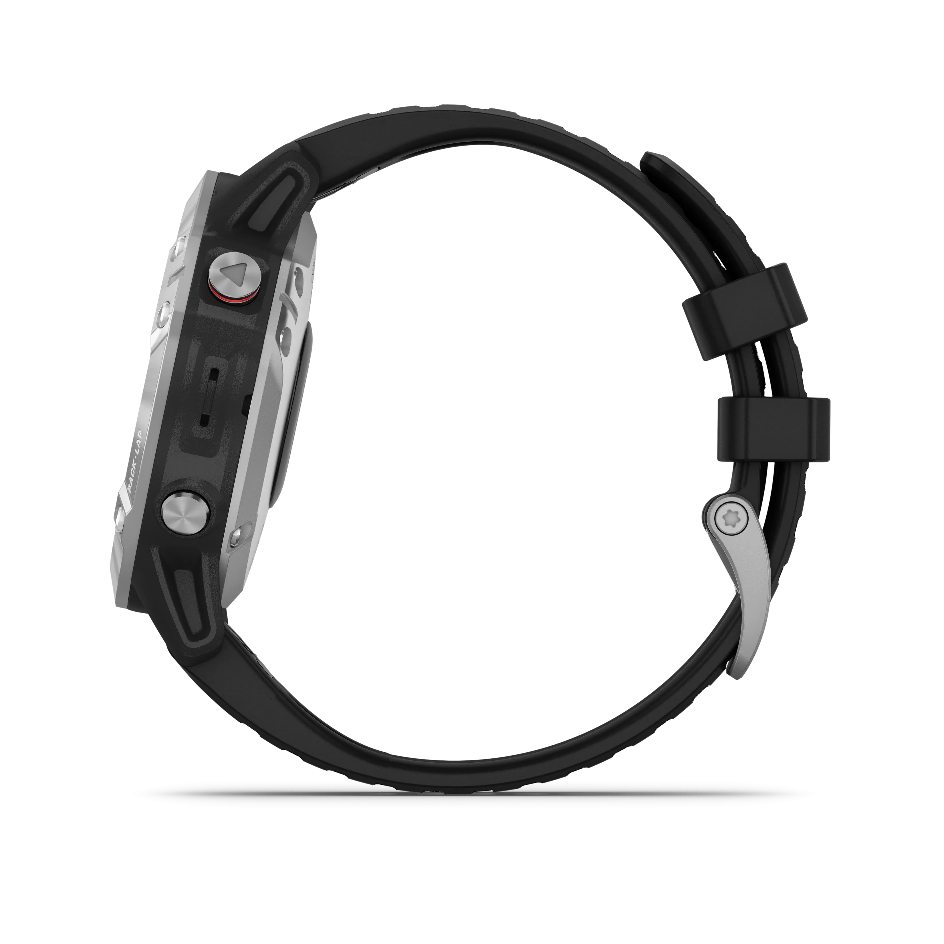 Garmin Fenix 6 Silver with Black Band Included Wearable4U Power Pack Bundle