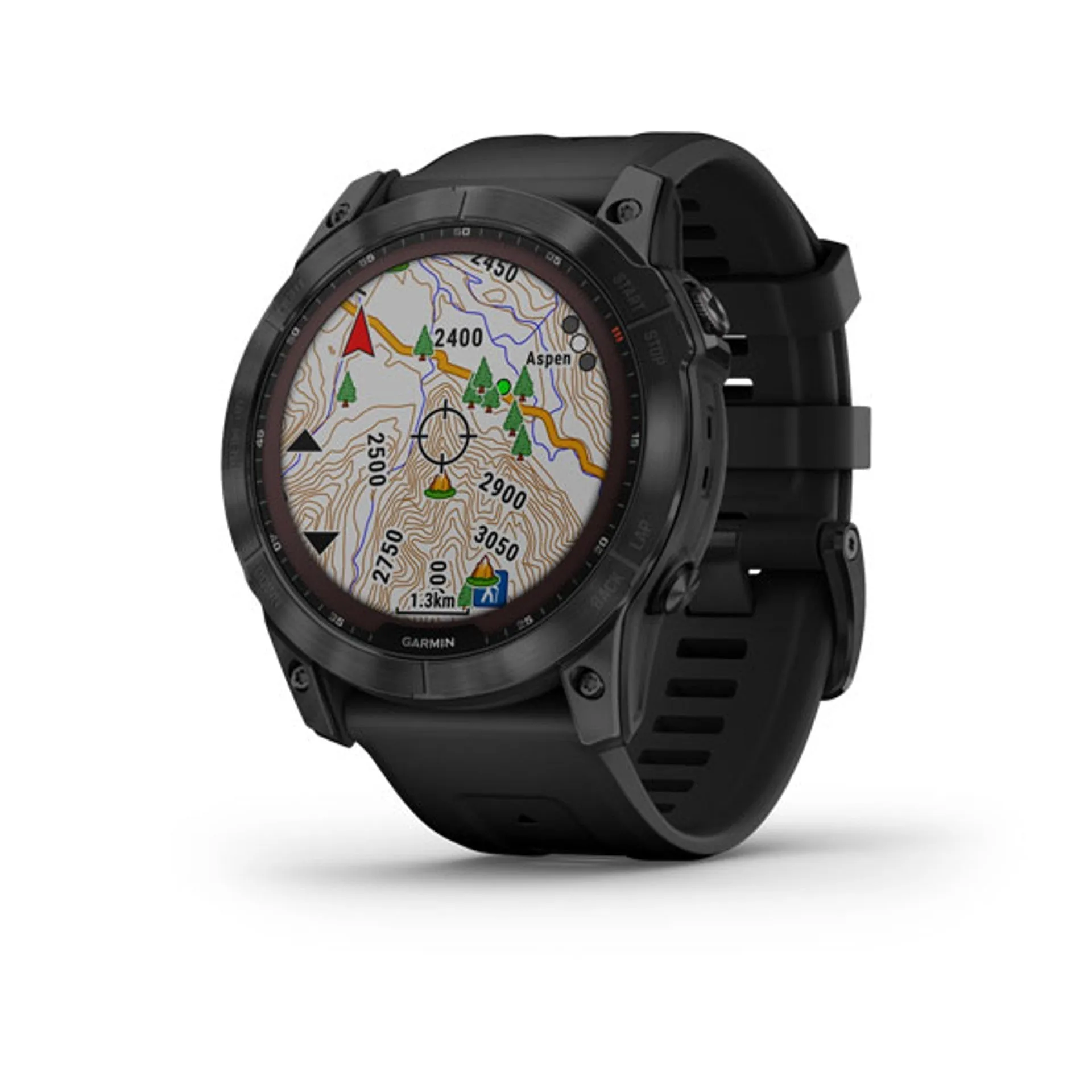 Garmin Fenix 7X Sapphire Solar Edition watch with GPS
