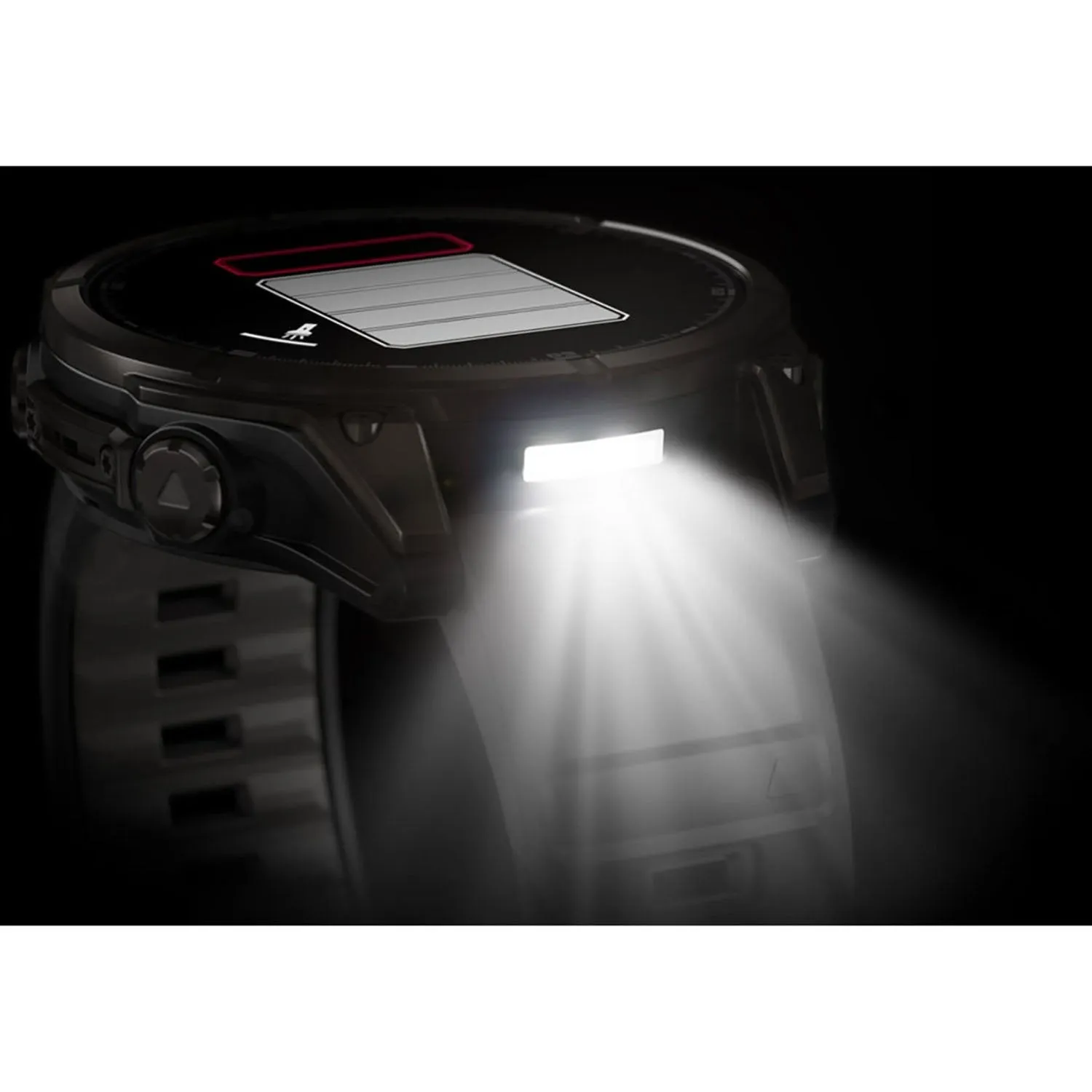 Garmin Fenix 8 47 mm, AMOLED, Sapphire, Carbon Gray Titanium with Black Silicone Band