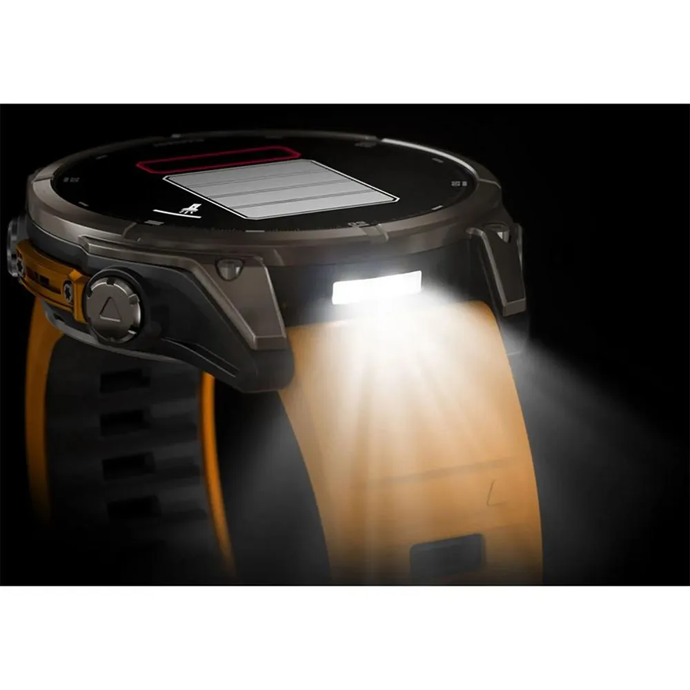 Garmin Fenix 8 47 mm AMOLED Sapphire Titanium   Fitness Suite & Screen Protector