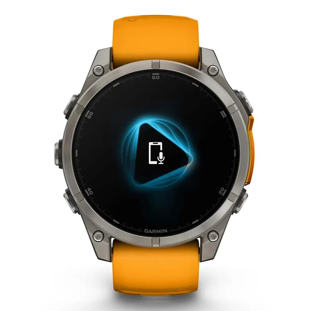 Garmin Fenix 8 47 mm AMOLED Sapphire Titanium   Fitness Suite & Screen Protector