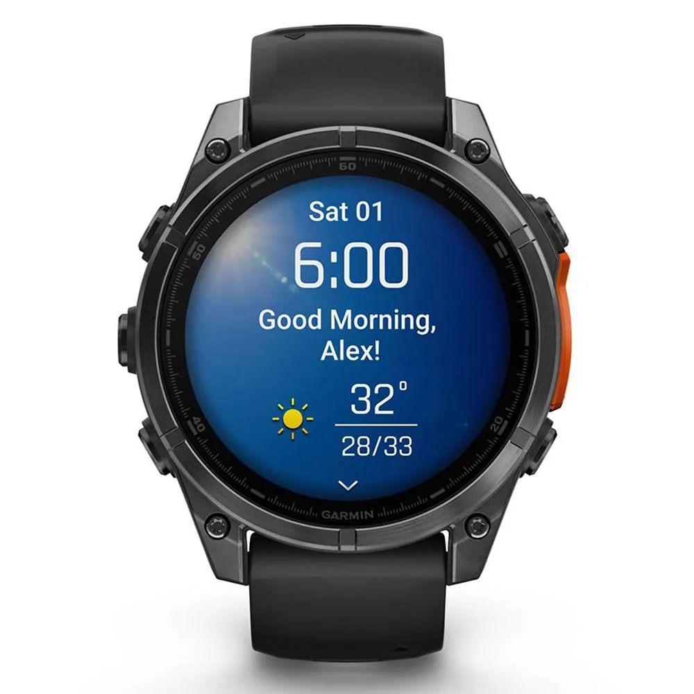 Garmin Fenix 8 47 mm AMOLED Slate Gray with Screen Protector & 2 Year Warranty