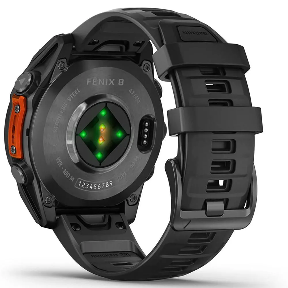 Garmin Fenix 8 47 mm AMOLED Slate Gray with Screen Protector & 2 Year Warranty