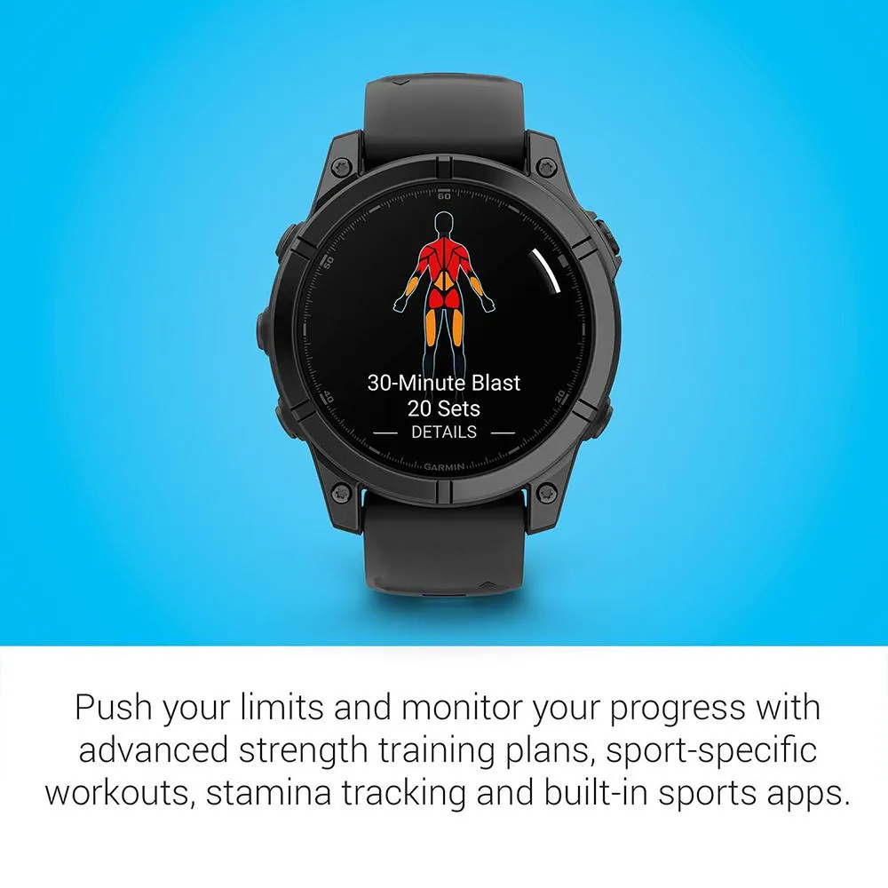 Garmin Fenix E 47 mm AMOLED Steel with Screen Protector and 2 Year Warranty