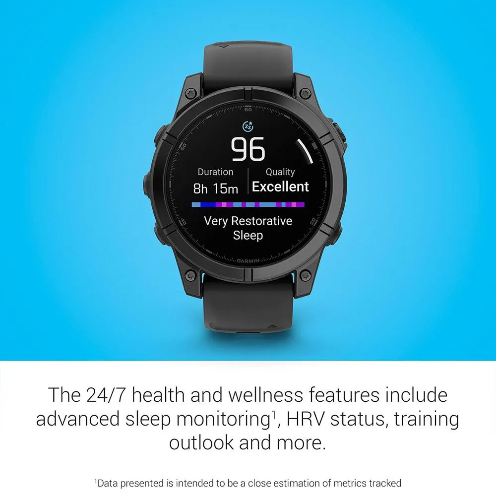 Garmin Fenix E 47 mm AMOLED Steel with Screen Protector and 2 Year Warranty