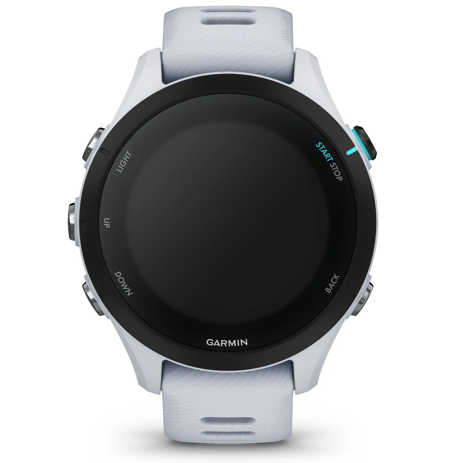 Garmin Forerunner 255 Music GPS Smartwatch, Whitestone