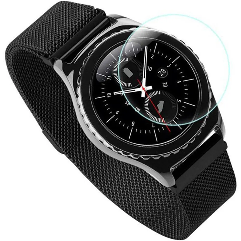Garmin Forerunner 265 GPS Smartwatch, Aqua/Black   Charging Dock   Protector Bundle