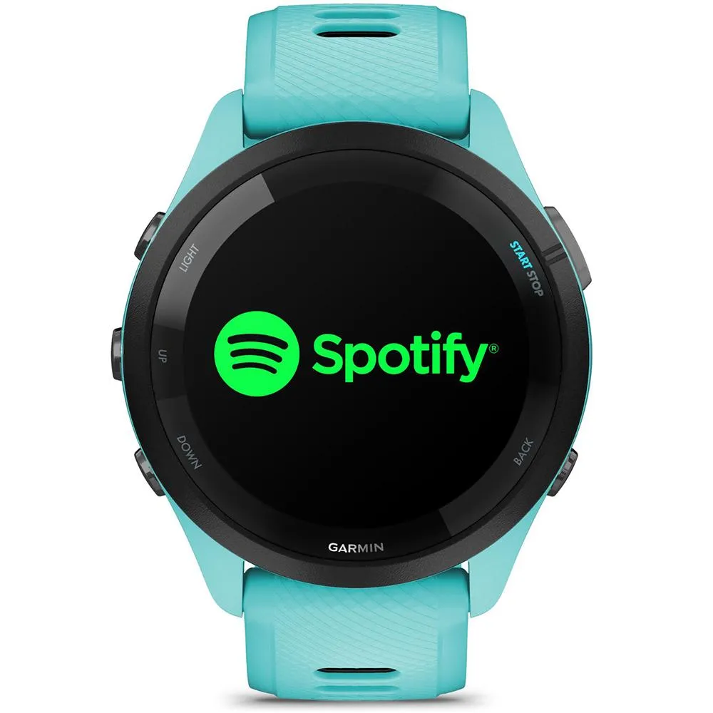 Garmin Forerunner 265 GPS Smartwatch Aqua/Black with 2 Year Warranty