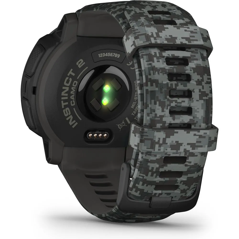 Garmin Instinct 2 Camo Edition GPS Smartwatch/Fitness Tracker Graphite Warranty