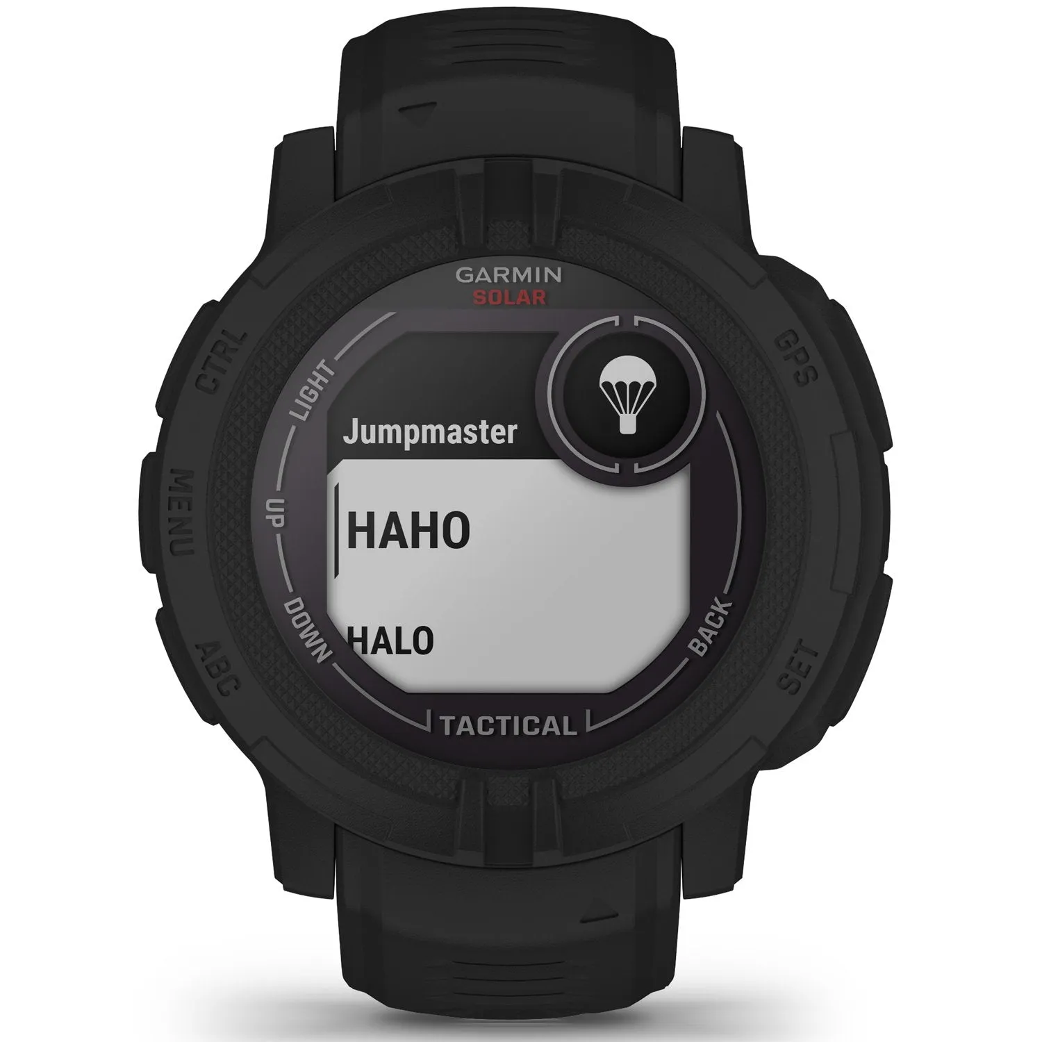 Garmin Instinct 2 Solar Smartwatch, Tactical Edition, Black