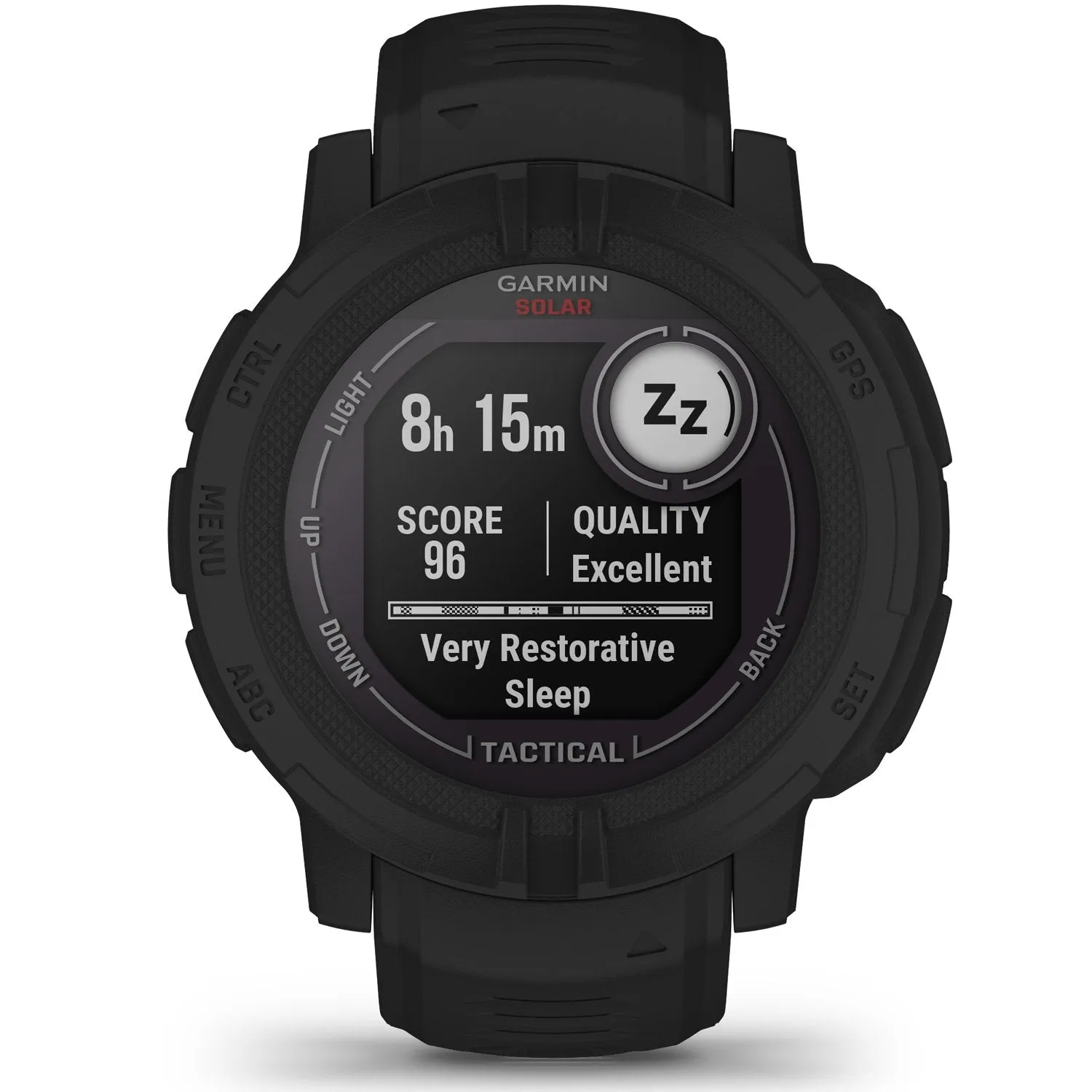 Garmin Instinct 2 Solar Smartwatch, Tactical Edition, Black