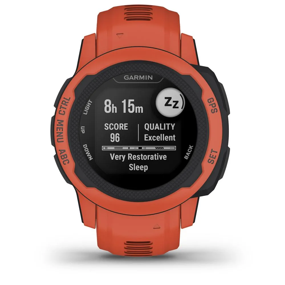 Garmin Instinct 2S Rugged Outdoor Smartwatch - Poppy