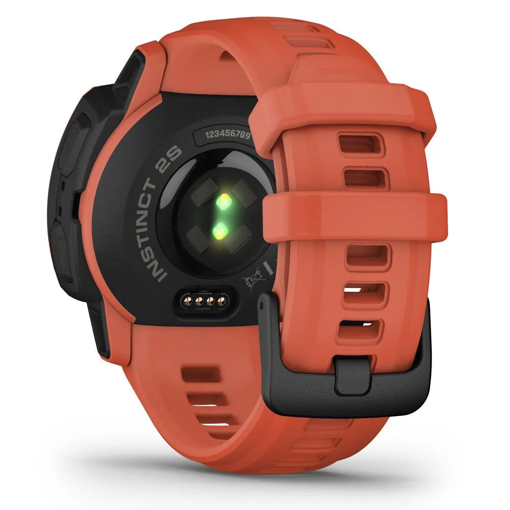 Garmin Instinct 2S Rugged Outdoor Smartwatch - Poppy