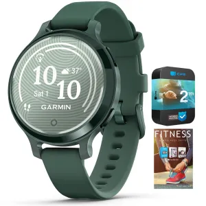 Garmin Lily 2 Active Smartwatch Jasper Green   2 Year Warranty and Fitness Suite